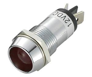 TRU Components TC-R9-86L-01-WR Voyant de signalisation LED Rouge 12 V/DC