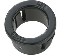 TRU COMPONENTS TC-SBR14203 Passe-câbles Ø max. des bornes 11.4 mm Epaisseur de plaque (maxi) 3.2 mm Polyamide noir 100 pc(s)
