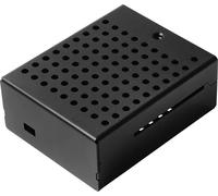 TRU COMPONENTS TC-UNOQM Boîtier en aluminium Convient pour (kits de développement): Arduino noir
