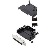 TRU COMPONENTS TCD45PKP25DBSK 7709272 Kit embase SUB-D femelle 45 ° Nombre de pôles: 25 fût à souder