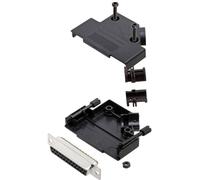 TRU COMPONENTS TCD45PKP25DMSK 7709020 Kit embase SUB-D femelle 45 ° Nombre de pôles: 25 fût à souder 1 pc(s)