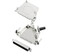 TRU COMPONENTS TCD45ZF37DBPK 7709356 Kit embase SUB-D mâle 45 ° Nombre de pôles: 37 fût à souder 1 pc(s)