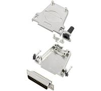 TRU COMPONENTS TCDTZF25DMPK 7708992 Kit embase SUB-D mâle 180 ° Nombre de pôles: 25 fût à souder 1 pc(s)