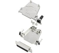 TRU COMPONENTS TCDTZF25DMSK 7709528 Kit embase SUB-D femelle 180 ° Nombre de pôles: 25 fût à souder 1 pc(s)