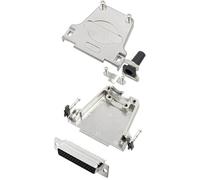 TRU COMPONENTS TCDTZF25HDS44K 7709772 Kit embase SUB-D femelle 180 ° Nombre de pôles: 44 fût à souder 1 pc(s)