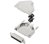 TRU COMPONENTS TCDTZK25DMSK 7709712 Kit embase SUB-D femelle 180 ° Nombre de pôles: 25 fût à souder 1 pc(s)