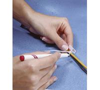 TRU COMPONENTS TE-6259184 Marqueur de câble Surface de marquage: 20 x 13 mm naturel