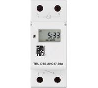 TRU COMPONENTS TRU-DTS-AHC17-30A Interrupteur horaire pour rail Tension de fonctionnement: 230 V/AC 1 inverseur (RT) 30 A 250