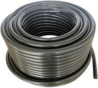 TRU COMPONENTS Tuyau dair comprimé TC-12832948 PU4X2.5 Black Polyuréthane noir Diamètre intérieur: 2.5 mm 10 bar 100 m