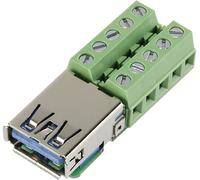 TRU COMPONENTS USB-AFT-2 Embase femelle embase femelle horizontale Contenu: 1 pc(s)