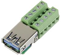 TRU COMPONENTS USB-AFT-2 Embase femelle embase femelle horizontale Contenu: 1 pc(s)