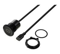TRU Components USB-C® (3.1) Prise/prise 1 m Câble noir TC-13376304 Contenu: 1 pc(s)