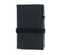 TRU VIRTU Click & Slide Strap Cross Wallet Nappa Black Black/Black