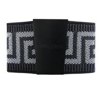TRU VIRTU Porte-cartes noir gris pour femme et homme - C & S Cash Band S Rome 95611