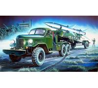 (TRU00205) - Trumpeter 1:35 - HQ-2 Missile with Transport Trailer