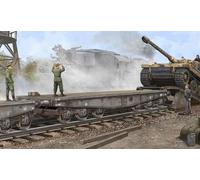 (TRU00221) - Trumpeter 1:35 - Schwere Plattformwagen Type SSyms 80