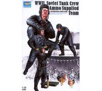Trumpeter 00411 - 1:3 5 Soviet Réservoir Équipage Ammo Suppl.team WWII - Neuf