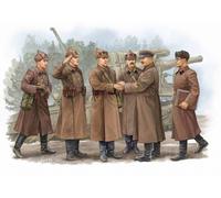 Trumpeter Set de 6 figurines – Artillerie soviétique : Inspection du commandement 1939 – 1:35