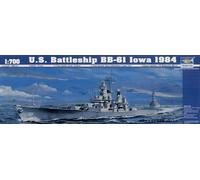 (TRU05701) - Trumpeter 1:700 - USS Iowa Battleship BB-61 (1984)