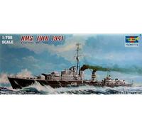 (TRU05758) - Trumpeter 1:700 - HMS Zulu Tribal Class Destroyer (1941)