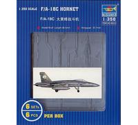 (TRU06233) - Trumpeter 1:350 - McDonnell Douglas F/A-18C Hornet (6 pcs)