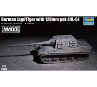 (TRU07165) - Trumpeter 1:72 - German JagdTiger w/ 128mm pal 44L-61