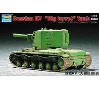 (TRU07236) - Trumpeter 1:72 - KV Russian Big Turret Tank