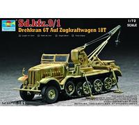 (TRU07251) - Trumpeter 1:72 - Sd.Kfz.9/1 18t Half Track Crane (Late)