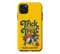 Truc ou gâterie d'halloween avec Jimothy Raccoon Coque pour iPhone 11 Pro Max