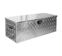 Trucky Truck Box Caisse de Transport Remorque Boîte à Outils Chequer Plaque en Alu D160