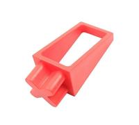 Truck Cale de Chargement Bloc d'Arrêt Butée de Accessoire pour Voie Universelle en Plastre Fixation Rapide pour Stabiliser les Marchandises Adapté au, Rouge, 1 Pièce