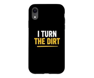 Truck Construction Worker Cement Job I Turn The Dirt Coque pour iPhone XR