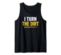 Truck Construction Worker Cement Job I Turn The Dirt Débardeur