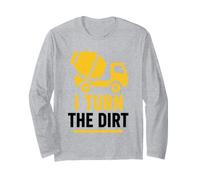 Truck Construction Worker Cement Job I Turn The Dirt Manche Longue