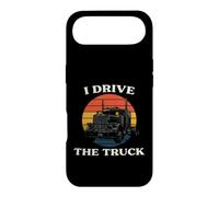 Truck Driver I Drive The Truck Retro Big Rig Coque pour iPhone Air