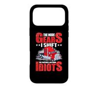 Truck Driver The More Gears I Shift Funny Trucker Dad Coque pour iPhone 17 Pro Max