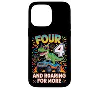 Truck Four pour Le 4e Anniversaire de Funny and Roaring for More Coque pour iPhone 14 Pro Max