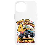 Truck Four pour Le 4e Anniversaire de Funny and Roaring for More Coque pour iPhone 15