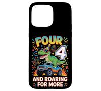 Truck Four pour Le 4e Anniversaire de Funny and Roaring for More Coque pour iPhone 15 Pro Max
