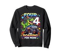 Truck Four pour Le 4e Anniversaire de Funny and Roaring for More Sweatshirt