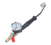 Truck Tire Air Pump Hose Elbow with Gauge