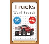 Truck Word Search: Word searches with easy-to-read print about trucks, driving, the open road and more. 6X9 inches, 110 pages, 50+ puzzles. Great Gift ... Birthdays, Holidays, and free times.