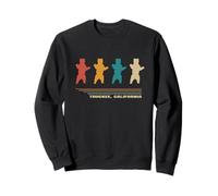 Truckee California Vintage Bear CA Randonnée Rétro Camp Années 70 80 Sweatshirt