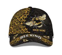 Trucker Cap Abeille Genre Animal Abeille Bourdon Ruche Sport Casquette Classique Snapback Hat Mode Chapeaux Randonnée pour Extérieur, Homme, Cadeau