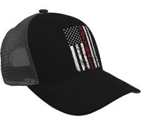 Trucker Cap American Flag Softball Casquette Baseball Tendance Base-Ball Capuchon Anti-UV Chapeau Soleil pour Golf Cadeau Outdoor