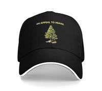 Trucker Cap an-Appeal-to-Heaven-Pine-Tree Black Casquette Baseball Anti-UV Baseball Casquettes Tendance Base-Ball Capuchon pour Voyages Outdoor Course À Pied