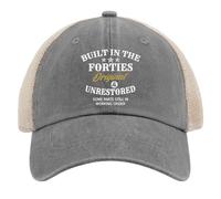 Trucker Cap Built in The Forties Original Unrestored Some Parts Still in Working Casquettes De Baseball Anti-UV Base-Ball Capuchon Réglable Chapeau Soleil pour Outdoor Voyages Golf