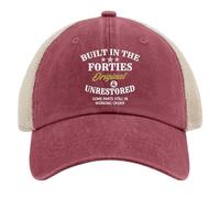 Trucker Cap Built in The Forties Original Unrestored Some Parts Still in Working Order Chapeau Sports Tendance Casquettes De Baseball Anti-UV Base-Ball Capuchon pour Cadeau Golf Voyages