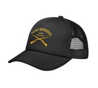 Trucker Cap Fort Benning Alumni Home of The Infantry Chapeau Soleil Unisexe Casquette Baseball Tendance Chapeau Sports pour Course À Pied Outdoor Golf