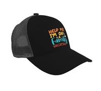Trucker Cap Help Me I M on A Family Vacation Base-Ball Capuchon Réglable Casquettes De Baseball Tendance Chapeau Sports pour Golf Outdoor Cadeau